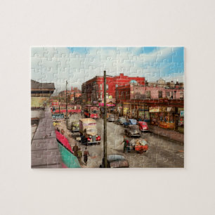 City - Chicago - Miracle Ham and Hamburgers 1941 Jigsaw Puzzle