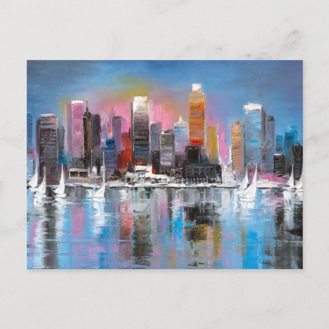 City coast postcard (Front)