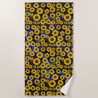 City Daisy Beach Towel