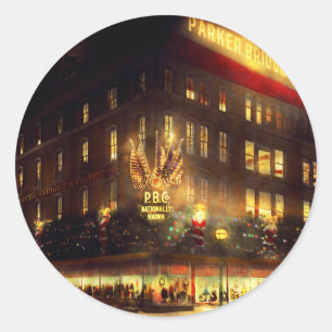 City - DC - Parker & Bridget Co 1921 Classic Round Sticker