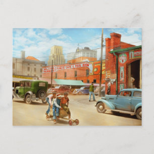 City - Durham, NC - Kids will be kids 1940 Postcard