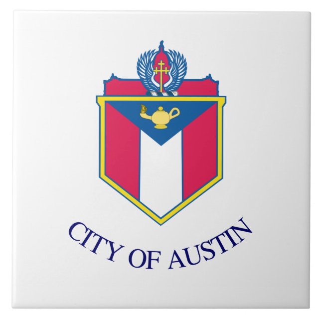 City Flag of Austin (Texas) Tile (Front)