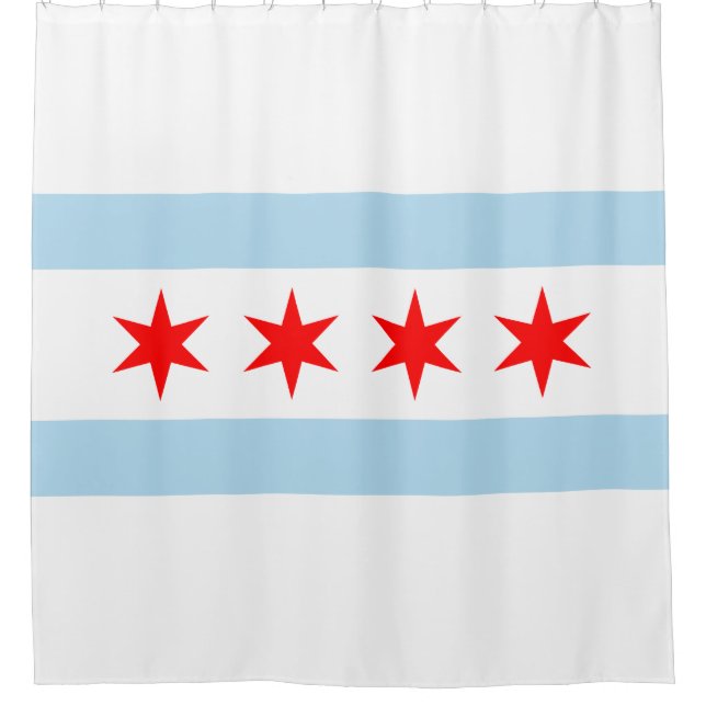 City Flag of Chicago (Illinois) (Front)
