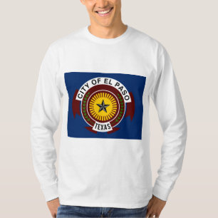 City Flag of El Paso (Texas) T-Shirt