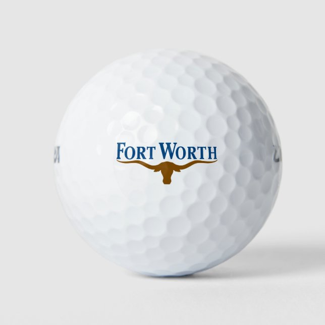 City Flag of Fort Worth (Texas) Golf Balls (Front)