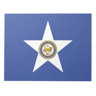 City Flag of Houston (Texas) Notepad