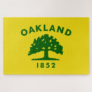 City Flag of Oakland (California) Jigsaw Puzzle