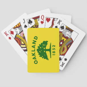 City Flag of Oakland (California) Playing Cards
