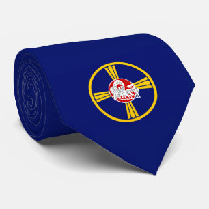 City Flag of Omaha (Nebraska) Tie