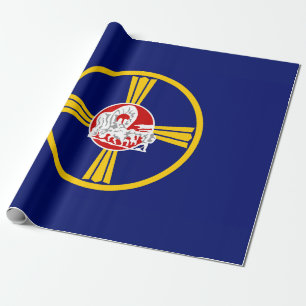 City Flag of Omaha (Nebraska) Wrapping Paper