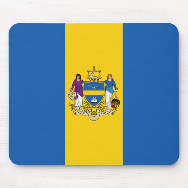 City Flag of Philadelphia (Pennsylvania) Mouse Pad (Front)