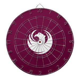 City Flag of Phoenix (Arizona) Dartboard