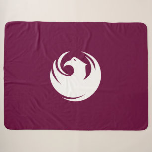 City Flag of Phoenix (Arizona) Sherpa Blanket