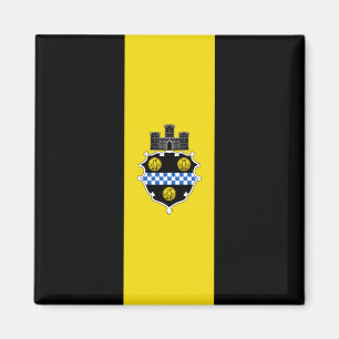 City Flag of Pittsburgh (Pennsylvania) Magnet