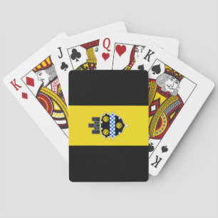 City Flag of Pittsburgh (Pennsylvania) Playing Cards