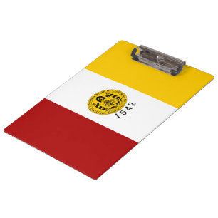City Flag of San Diego (California) Clipboard