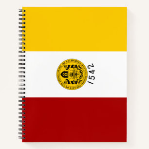 City Flag of San Diego (California) Notebook