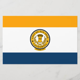 City Flag of San José (California) Stationery