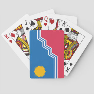 City Flag of Sioux Falls (South Dakota) Playing Cards