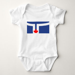 City Flag of Toronto (Canada) Baby Bodysuit
