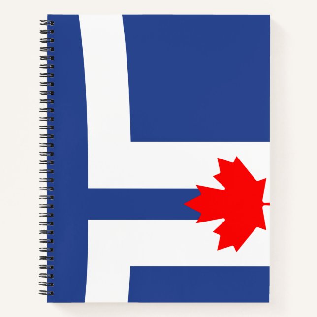 City Flag of Toronto (Canada) Notebook (Front)