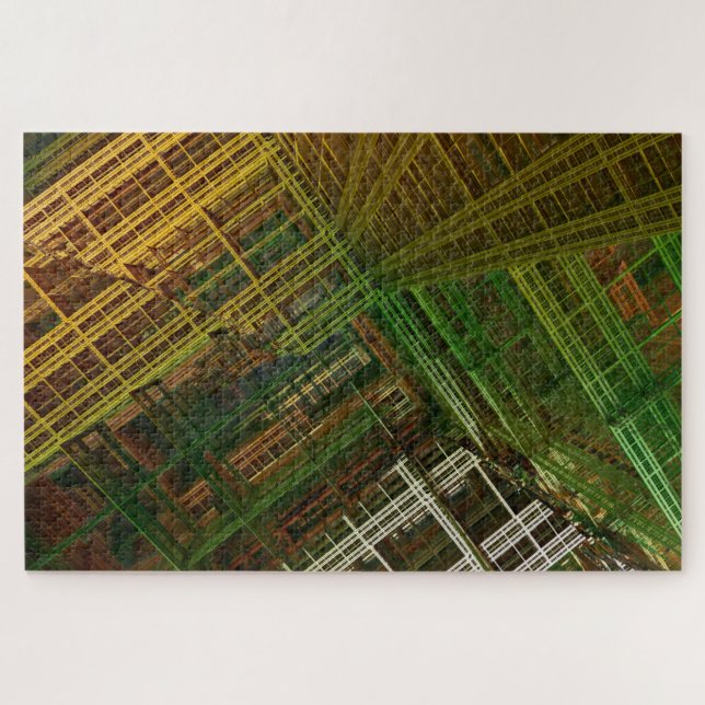 city fractal puzzle (Horizontal)