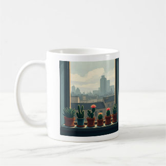 City gardener cactus mug