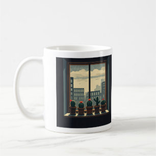 City gardener cactus mug