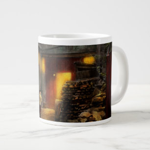 City - Germany - Alley - Coming home late 1904 Large Coffee Mug