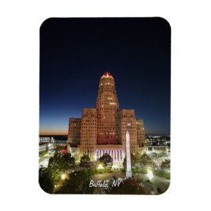 City Hall at Night Magnet