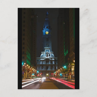 City Hall Broad Street Postcard