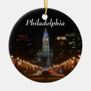 City Hall Ceramic Ornament