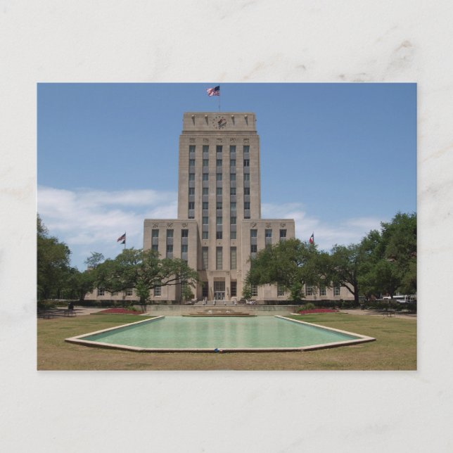 City Hall Postcard (Front)