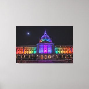 City Hall Pride Canvas Print
