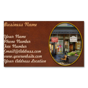 City - Kingston, NY - For her and For him Magnetic Business Card
