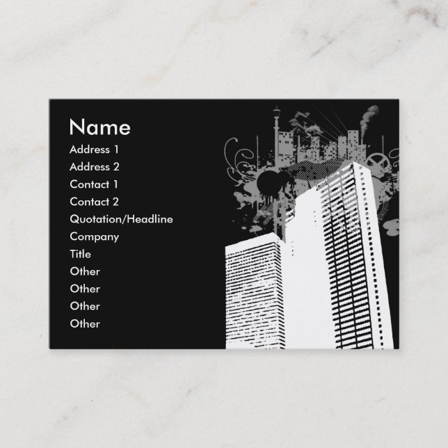 City life | business card (Front)