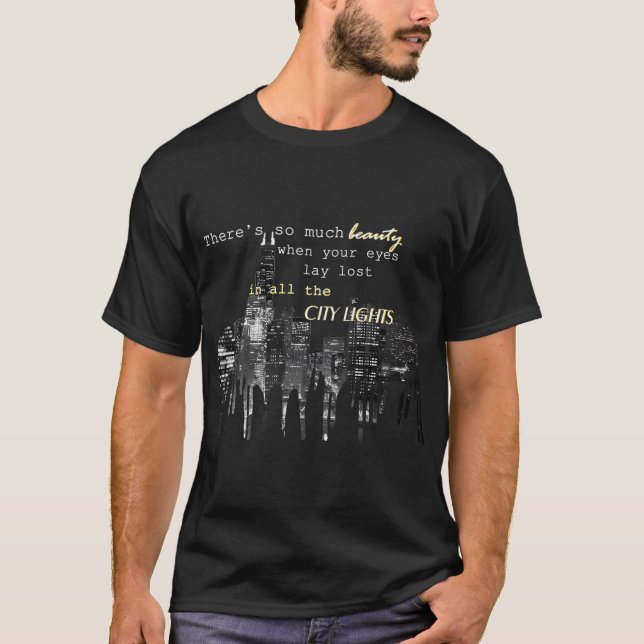 city lights 2 T-Shirt (Front)
