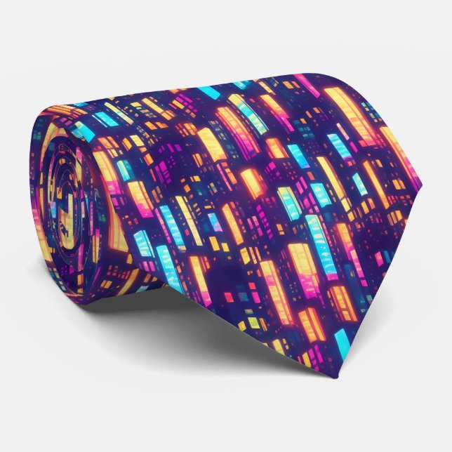 City Lights - 2 Tie (Rolled)