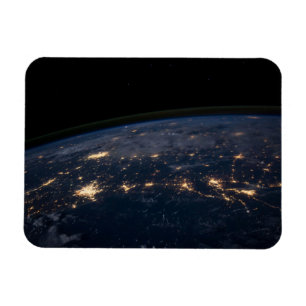 City Lights Of The Southern United States. Magnet