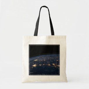 City Lights Of The Southern United States. Tote Bag