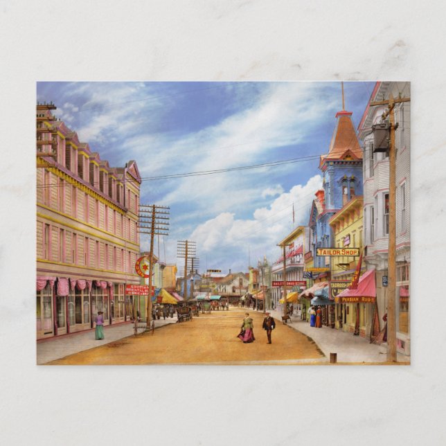 City - Mackinac Island - More than just rugs Postcard (Front)