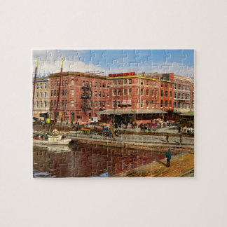 City - MD - Pratt St - The business district 1906 Jigsaw Puzzle