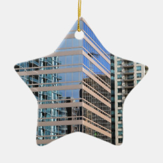 City Modern Architecture Ceramic Ornament