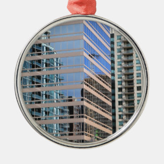 City Modern Architecture Metal Ornament