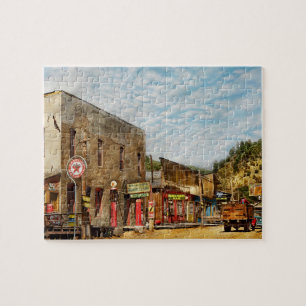City - Mogollon, NM -JP Holland general store 1940 Jigsaw Puzzle