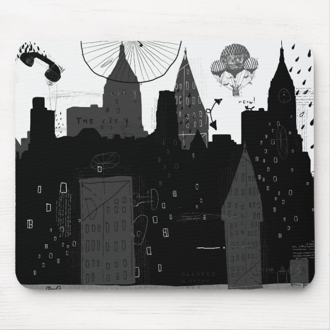 City Mouse Pad (Front)