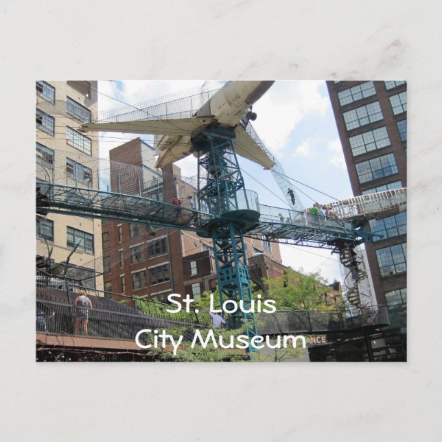 City Museum- Airplane, St. LouisCity Museum Postcard (Front)