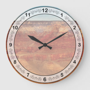 City - Nevada - The Grand Canyon Large Clock