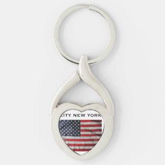 CITY NEW YORK TAG KEYCHAIN