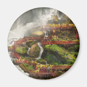 City - Niagara Falls NY - Cave of the winds tour Magnet